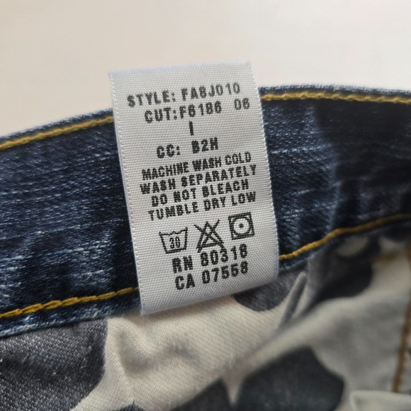 Lucky Brand Jeans Women's 4 / 27 Blue Medium Wash Fade Slight Distressed Bootcut - Picture 7 of 16